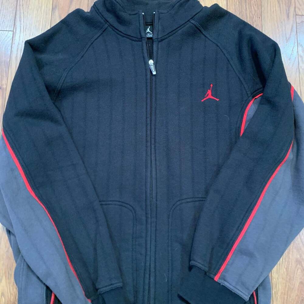 Nike Air Jordan Jumpman BRED Print Full Zip Track Jacket